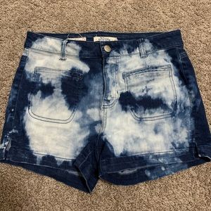 wild blue jean shorts